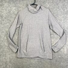 Lululemon Gris Jaspeado Capucha Cuello Sin Talla Atletismo Gimnasio Aire Libre Descanso Día segunda mano  Embacar hacia Mexico