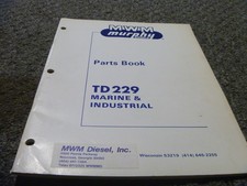 Livro manual catálogo de peças de motor diesel marítimo e industrial MWM Murphy TD229 comprar usado  Enviando para Brazil