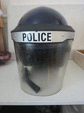 Police riot helmet for sale  NEATH