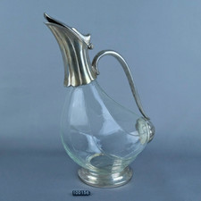 Jugendstil karaffe glas gebraucht kaufen  Apolda