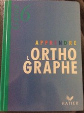 Apprendre orthographe 6ème d'occasion Apprendre orthographe 6ème d'occasion  Eaubonne