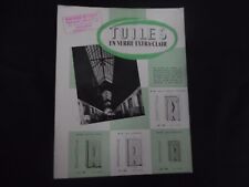 Vintage catalogue tuiles d'occasion  Beaumetz-lès-Loges