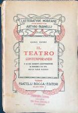 Teatro contemporaneo gori usato  Italia