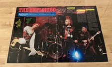 THE EXPLOITED 1982 Punk Story Clip Poster revista sueca Okej Vintage década de 1980 comprar usado  Enviando para Brazil