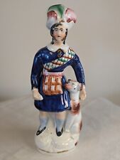 Victorian staffordshire figure for sale  BANCHORY