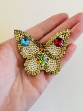 Butterfly crystal rhinestone for sale  Azusa