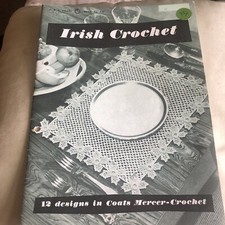 Irish crochet designs for sale  HALIFAX
