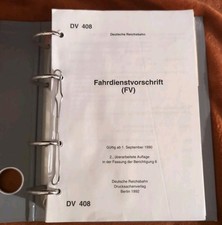 Fahrdienstvorschrift 408 deuts gebraucht kaufen  Bautzen