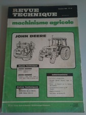 Revue technique tracteur d'occasion  Romans-sur-Isère