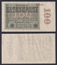 Banconota germania 100 usato  Chieri