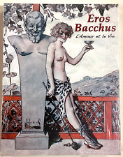 EROS  BACCHUS L'amour et le vin érotique sexy illustré Humus Michel Froidevaux na sprzedaż  Wysyłka do Poland