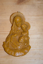 Wachsbild wachsrelief madonna gebraucht kaufen  Aichach