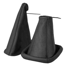 Schaltsack + Handbremsmanschette OPEL VECTRA B in Echtleder schwarz comprar usado  Enviando para Brazil