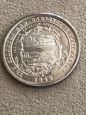 Silver commemorative stockton for sale  STOURPORT-ON-SEVERN