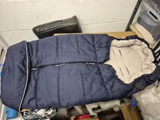 Kinderwagenfusssack abc navy gebraucht kaufen  Unna