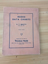 Radio data charts for sale  CHELMSFORD