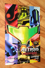 2006 Metroid Prime Hunters / Animal Crossing Wild World pôster raro NDS Wii U comprar usado  Enviando para Brazil