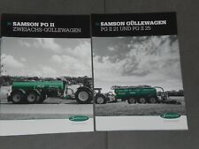 Samson güllewagen prospekte gebraucht kaufen  Bergkirchen