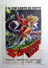 Cm.100x140 supersonic man usato  Italia