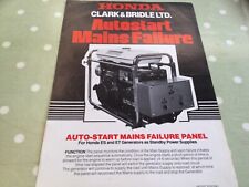 Honda generators clark for sale  BRIGHTON