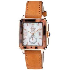 Relógio suíço feminino Gv2 By Gevril 9245.1 Bari tartaruga diamantes couro camurça comprar usado  Enviando para Brazil