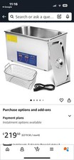 Ultrasonic heated cleaning for sale  STOCKTON-ON-TEES