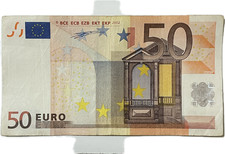 Banconota euro circolata usato  Roma