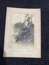 Photographie ancienne moto d'occasion  Bordeaux-