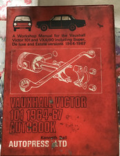 Workshop manual vauxhall for sale  MANCHESTER