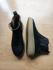 Shott schwarze leder gebraucht kaufen  Hannover