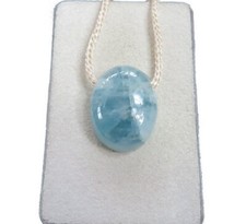 Aquamarin cabochon anhänger gebraucht kaufen  Ering