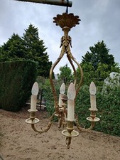 Ancien lustre plafonnier d'occasion  Longué-Jumelles