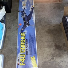 KIT DE AVIÃO MODELO RC TOP FLITE F4U CORSAIR .60 Gold Edition Ver Descrição comprar usado  Enviando para Brazil