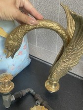 Gold plated swan for sale  CHIGWELL