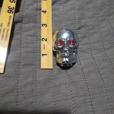 Vintage chrome skull for sale  Fort Gibson