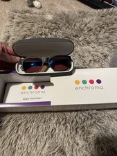 Óculos colorblind Enchroma - Ellis preto fosco 54 pequenos arranhões comprar usado  Enviando para Brazil