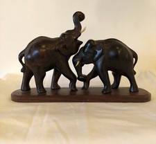 Handmade wood elephant for sale  Cockeysville