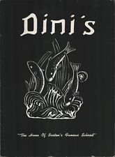 1950s dini seafood for sale  Albany