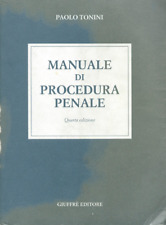 Manuale procedura penale. usato  Firenze