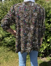 Sequin jacket festival for sale  NEWBURY
