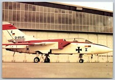 Cartão postal de combate Panavia-200 Tornado dois lugares varredura variável asa 4x6 Alemanha comprar usado  Enviando para Brazil