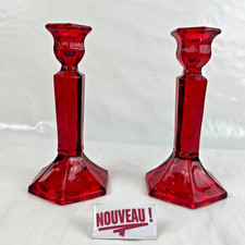 Paire bougeoirs chandeliers d'occasion  Haguenau