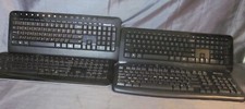 Lote 4 Teclados Microsoft Wireless Tamanho Completo Apenas SEM DONGLES 800/850/700 v2/2000 comprar usado  Enviando para Brazil