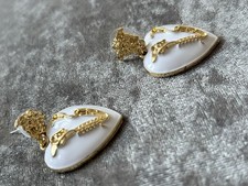 White enamel gold for sale  LONDON