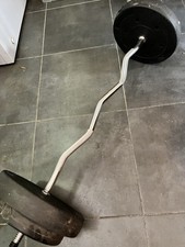 Curl barbell weight for sale  BEWDLEY