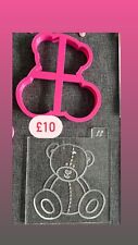 Teddy cookie cutter for sale  BANSTEAD
