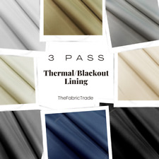 Usado, Tecido cortina forro blackout térmico premium 3 passagens luz bloqueio isolamento comprar usado  Enviando para Brazil