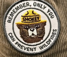 Smokey bear embroidered for sale  Oklahoma City