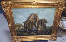 Dipinto antico eseguito usato  Napoli