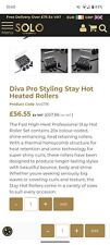 Heated rollers for sale  DUNMOW
